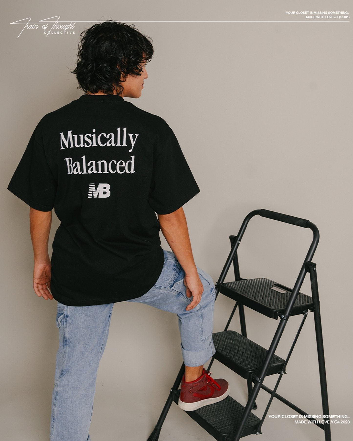 Musically Balanced V2 Black Tee