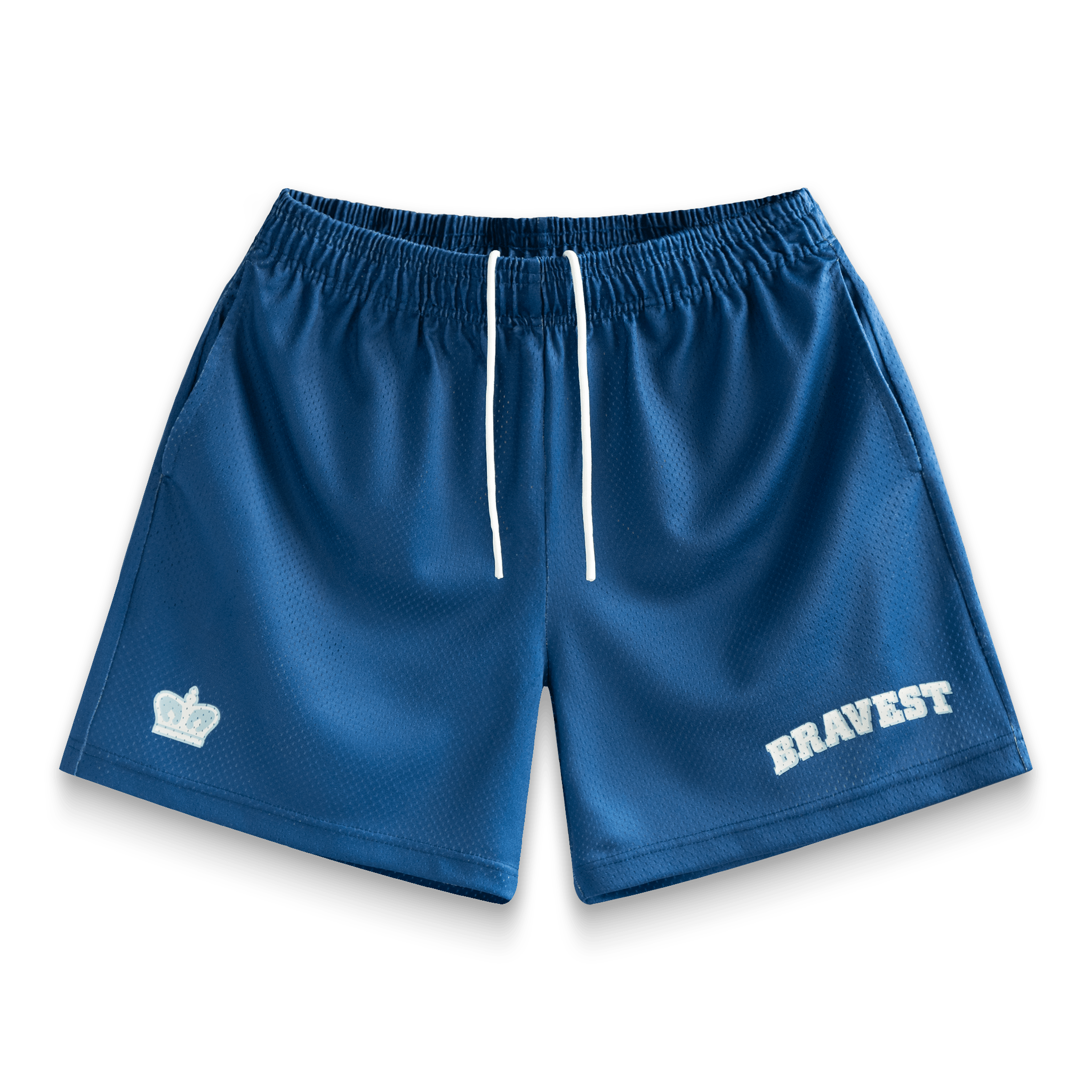 Navy Crown Shorts - BYNXNavy Crown Shorts