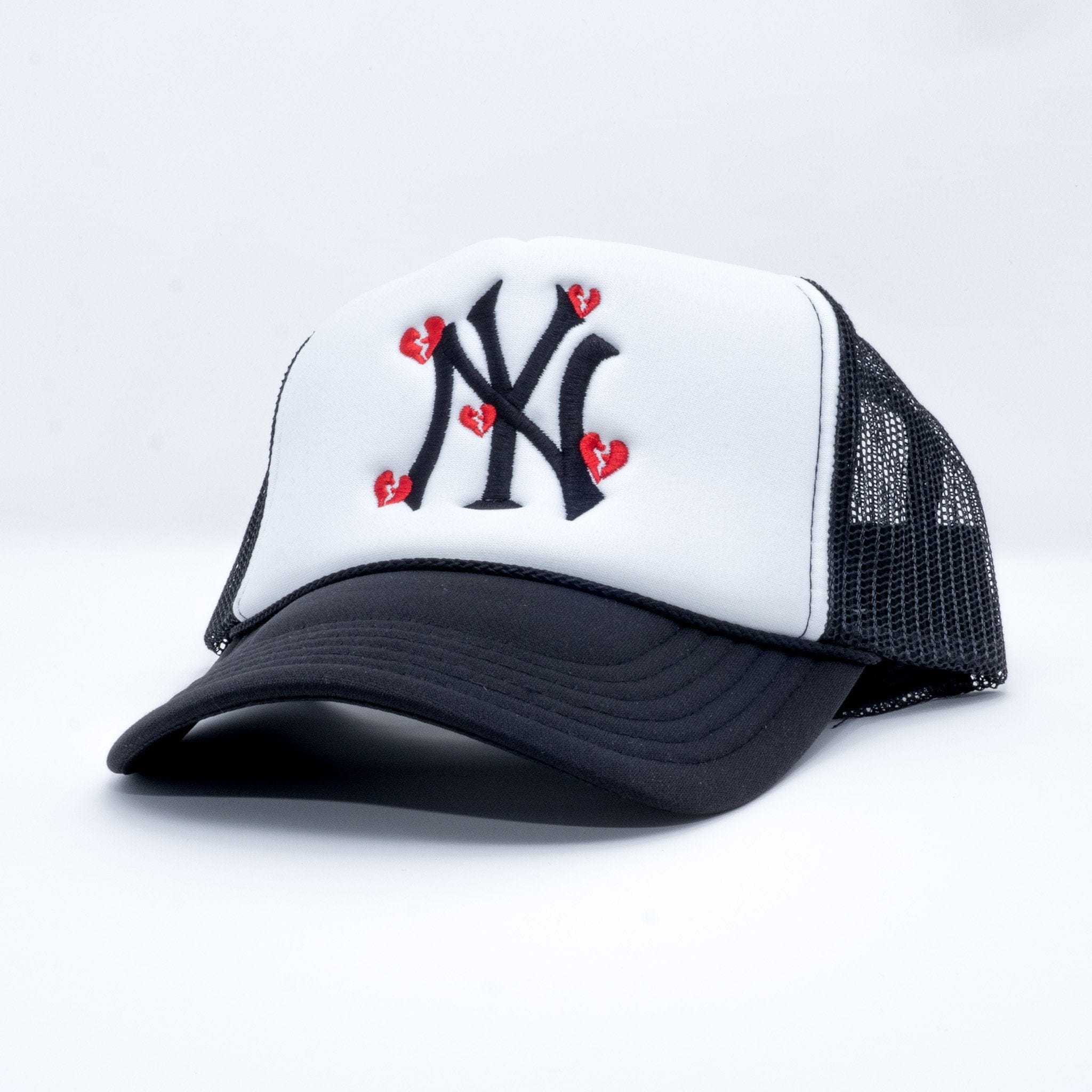 New York Trucker in 2-Tone (Black/White) - Off Brand ApparelNew York Trucker in 2-Tone (Black/White)