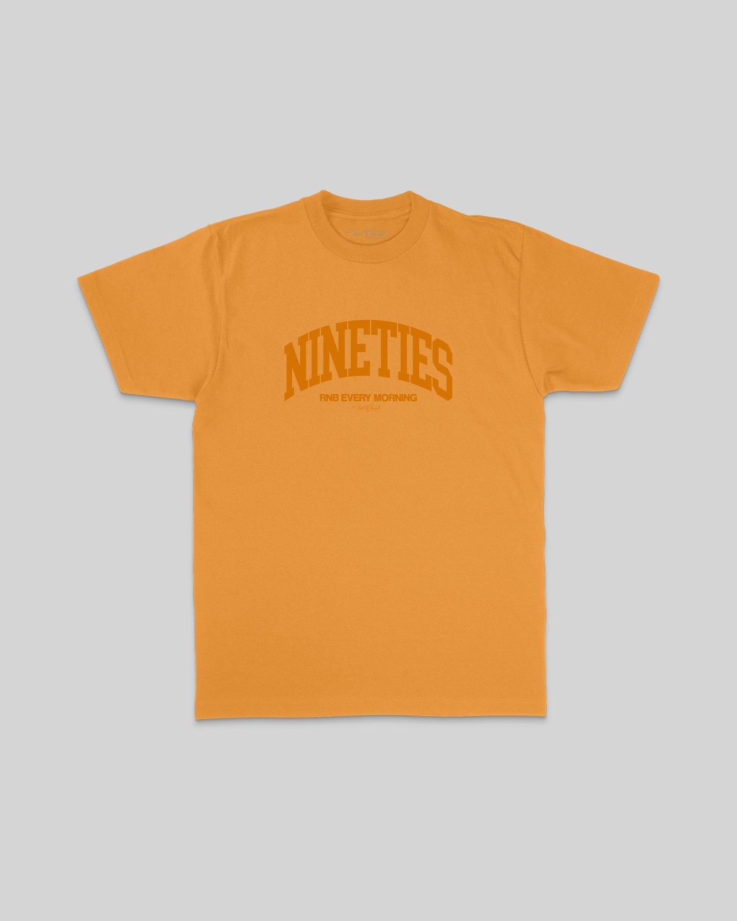 Nineties Rnb Every Morning Arch Orange Tee