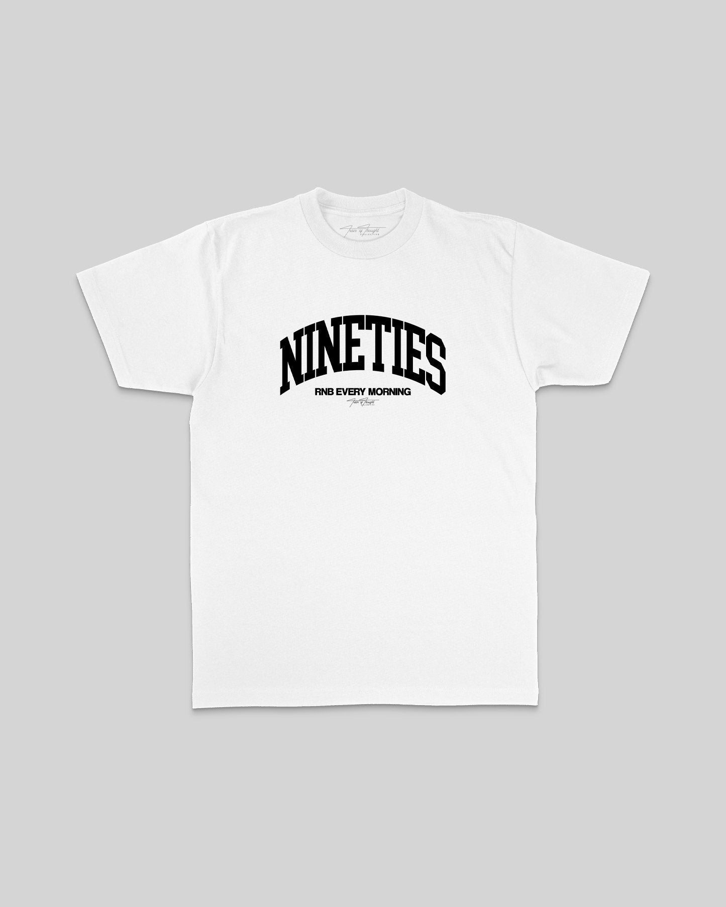 Nineties Rnb Every Morning Arch White Tee