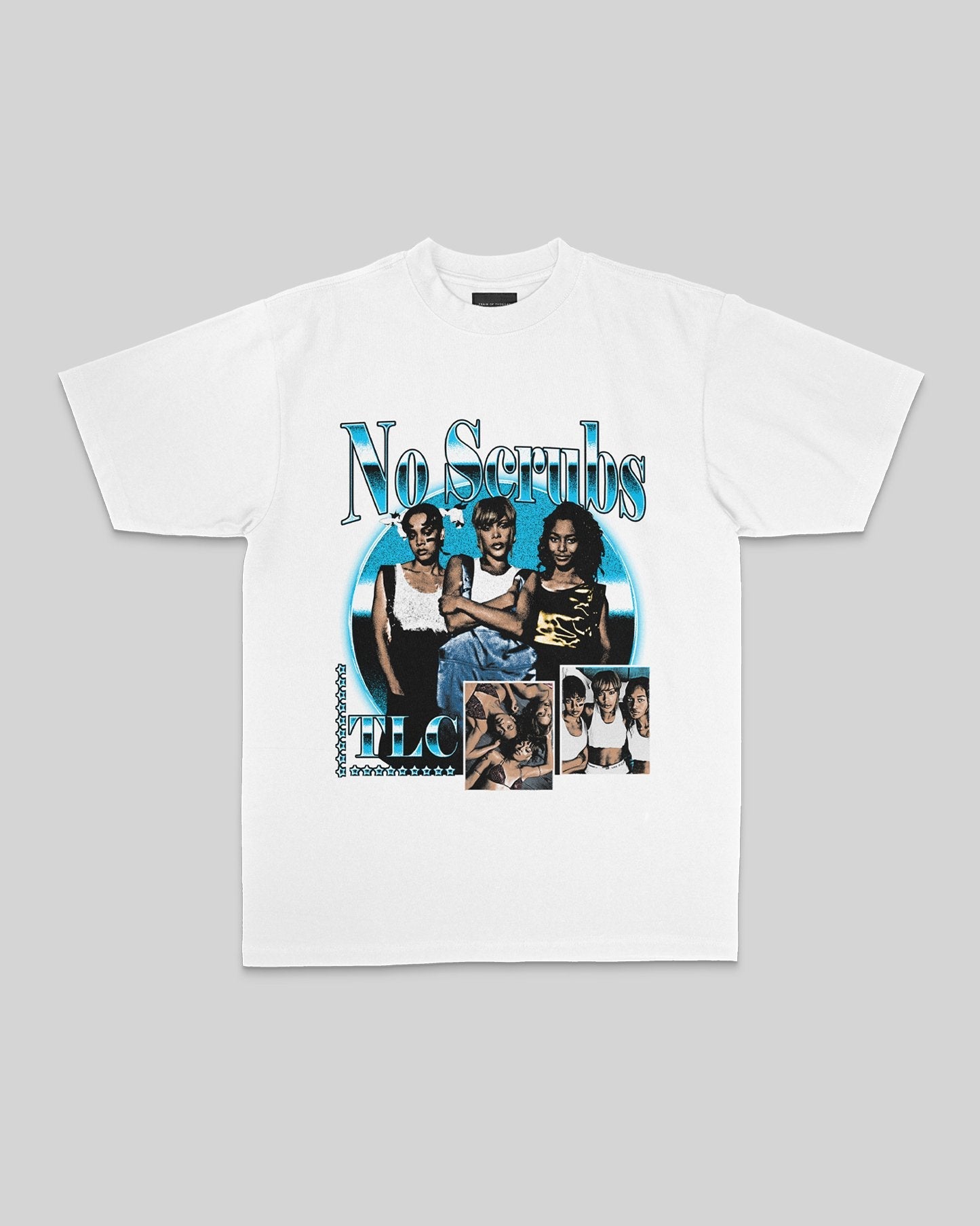 No Scrubs White Tee