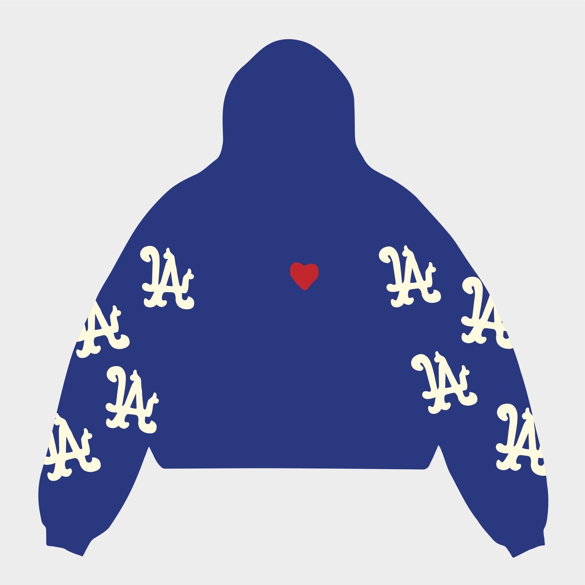 "Not LA" Scattered Hoodie