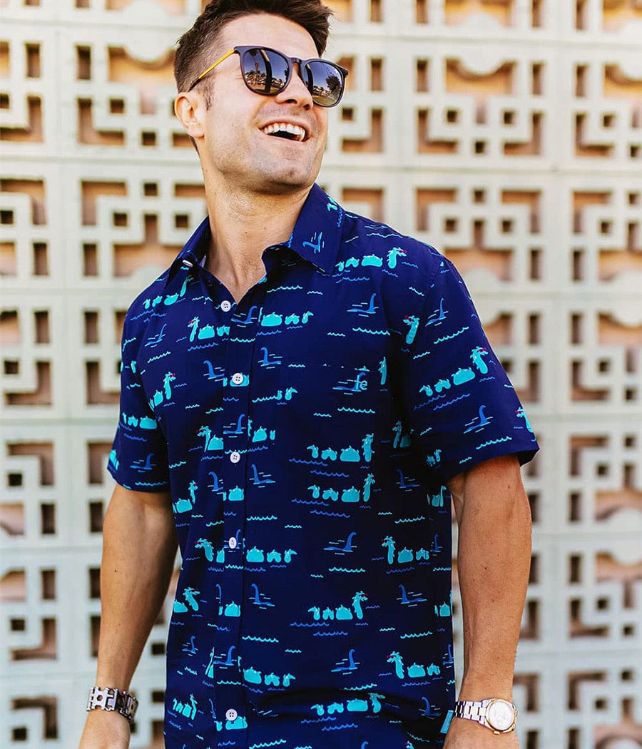 Men's Nothin' But Nessy Hawaiian Shirt