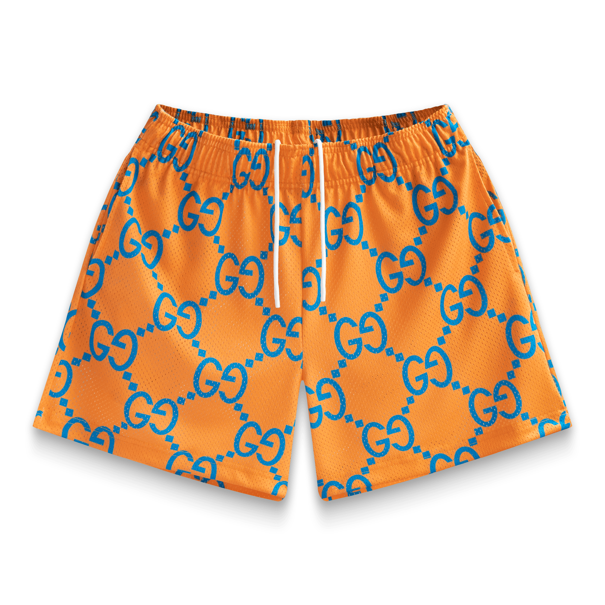 Orange Mega G Shorts - BYNXOrange Mega G Shorts