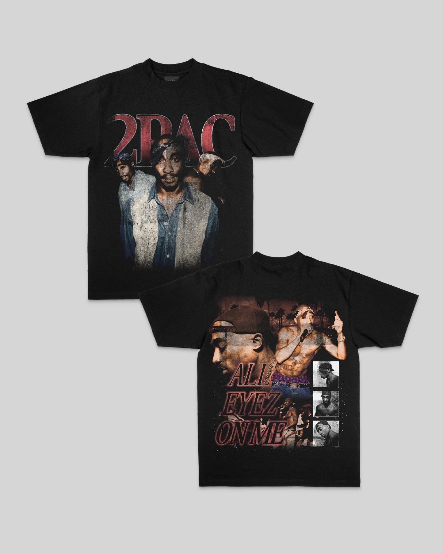 Pac Tribute Rap Tee