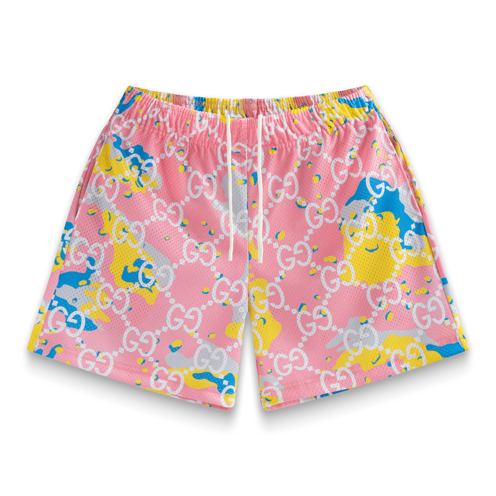 Pink Cotton Candy Camo Shorts - BYNXPink Cotton Candy Camo Shorts