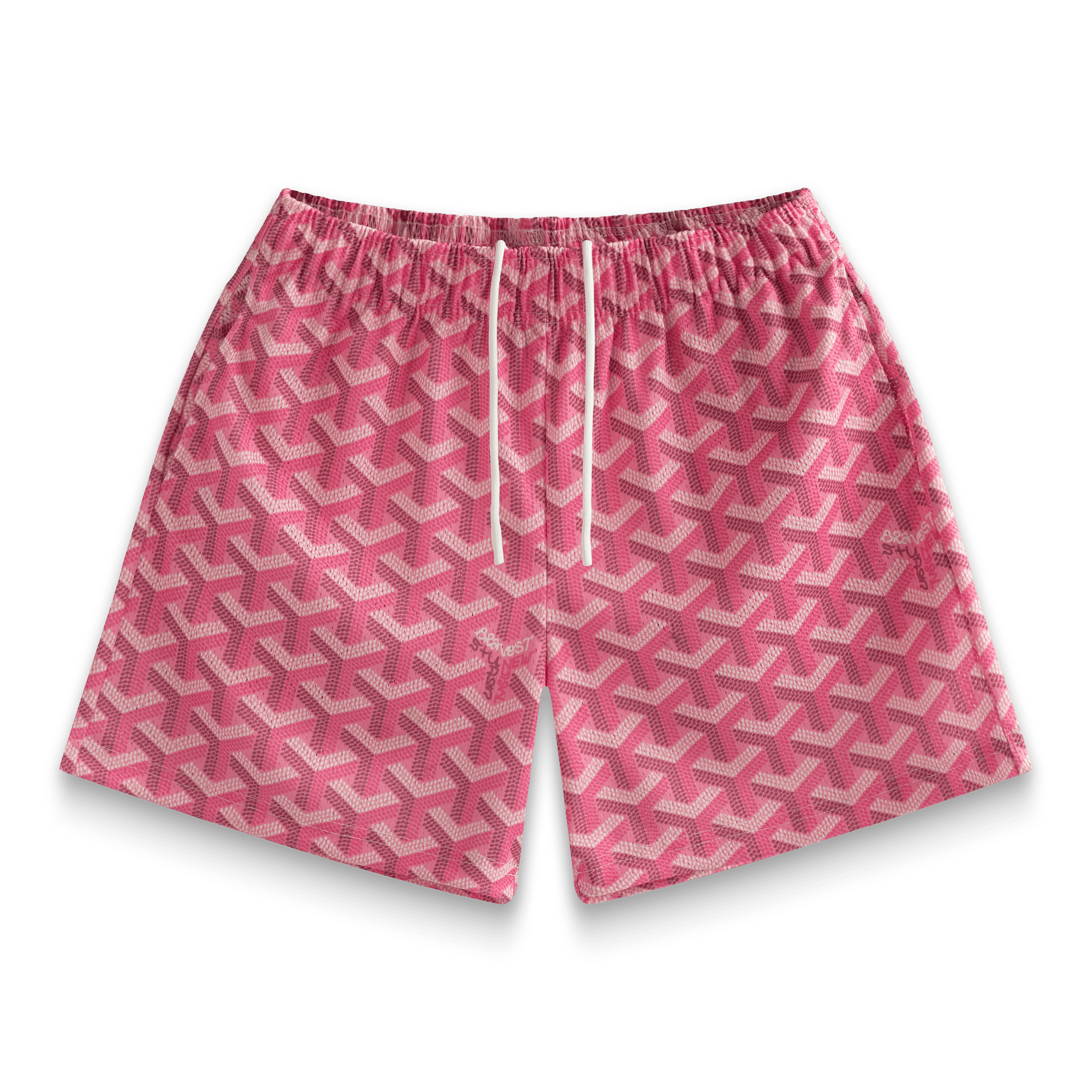 Pink Paris Shorts - BYNXPink Paris Shorts