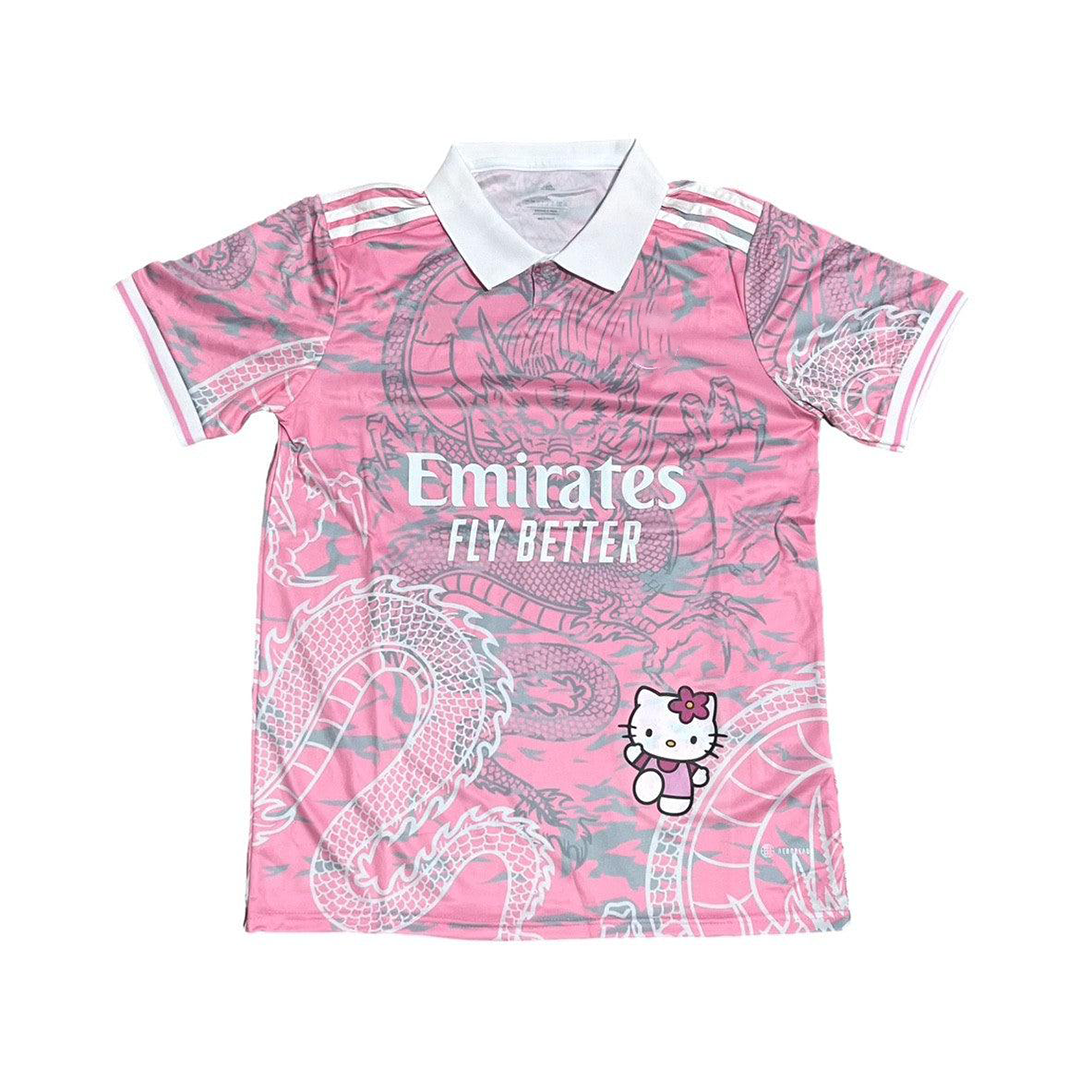 "HK" Pink Soccer Jersey