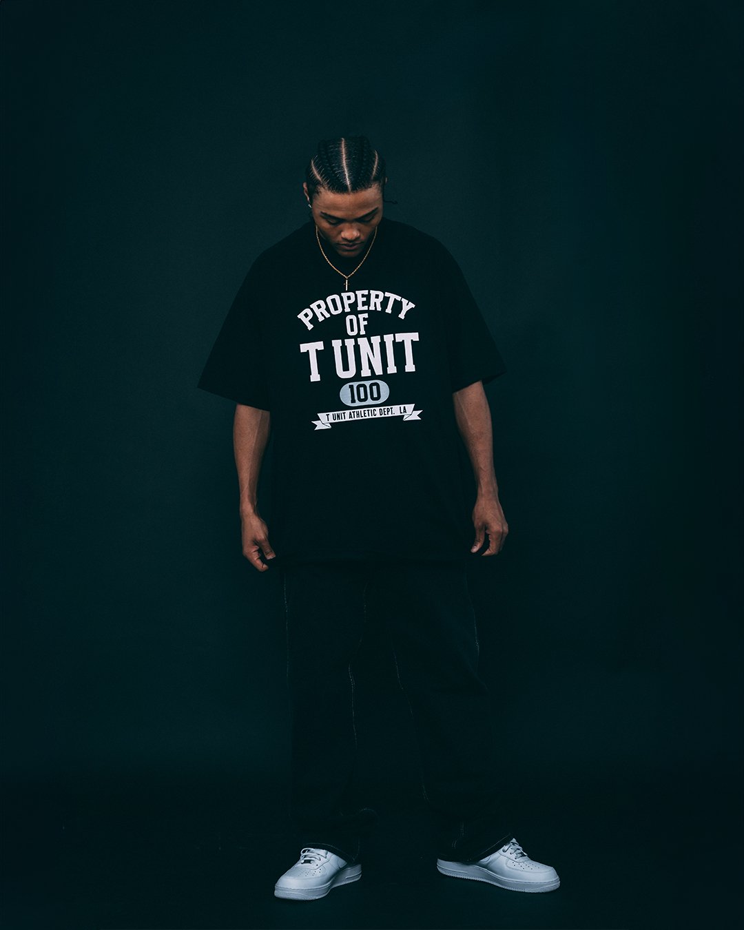 Property of T-Unit Black Tee