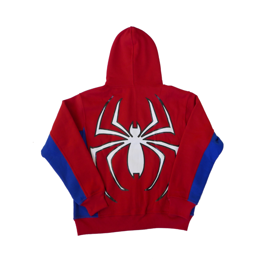 Spider Full-Zip in Red and Blue