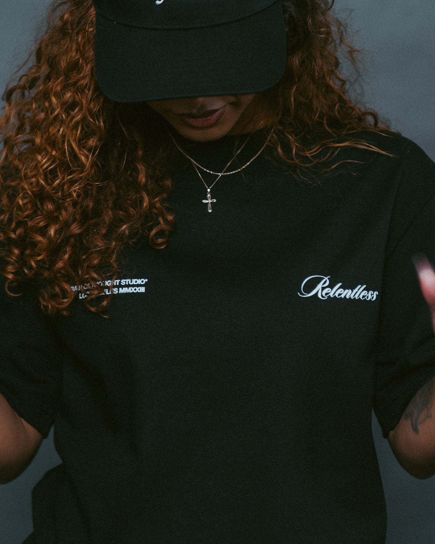 Relentless Black Tee