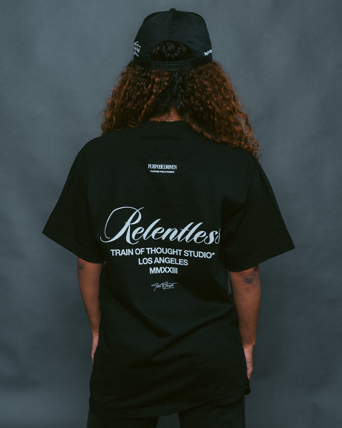 Relentless Black Tee