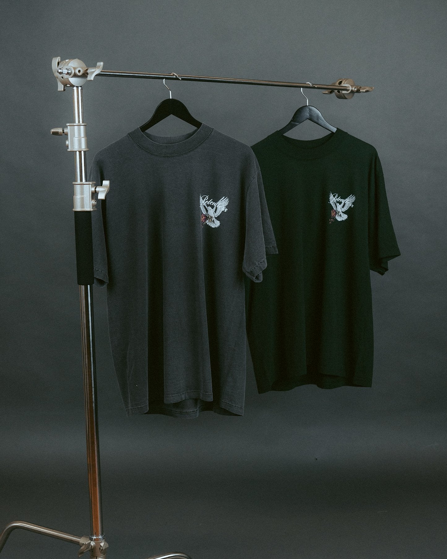 Relentless Dove Oversized Green Tee