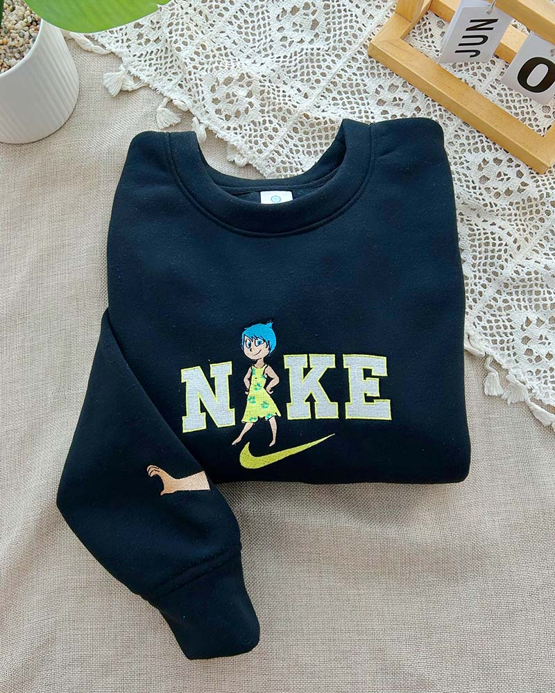 Inside Out Full Emotion – Embroidered Sweatshirt