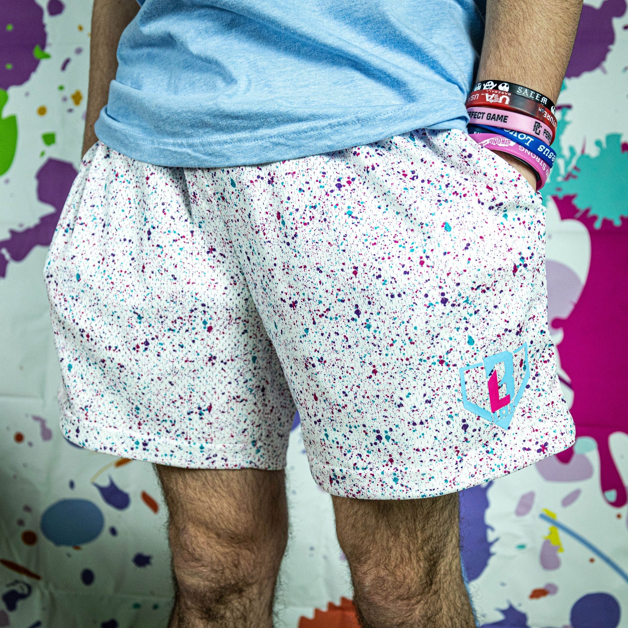 Splatter Shorts