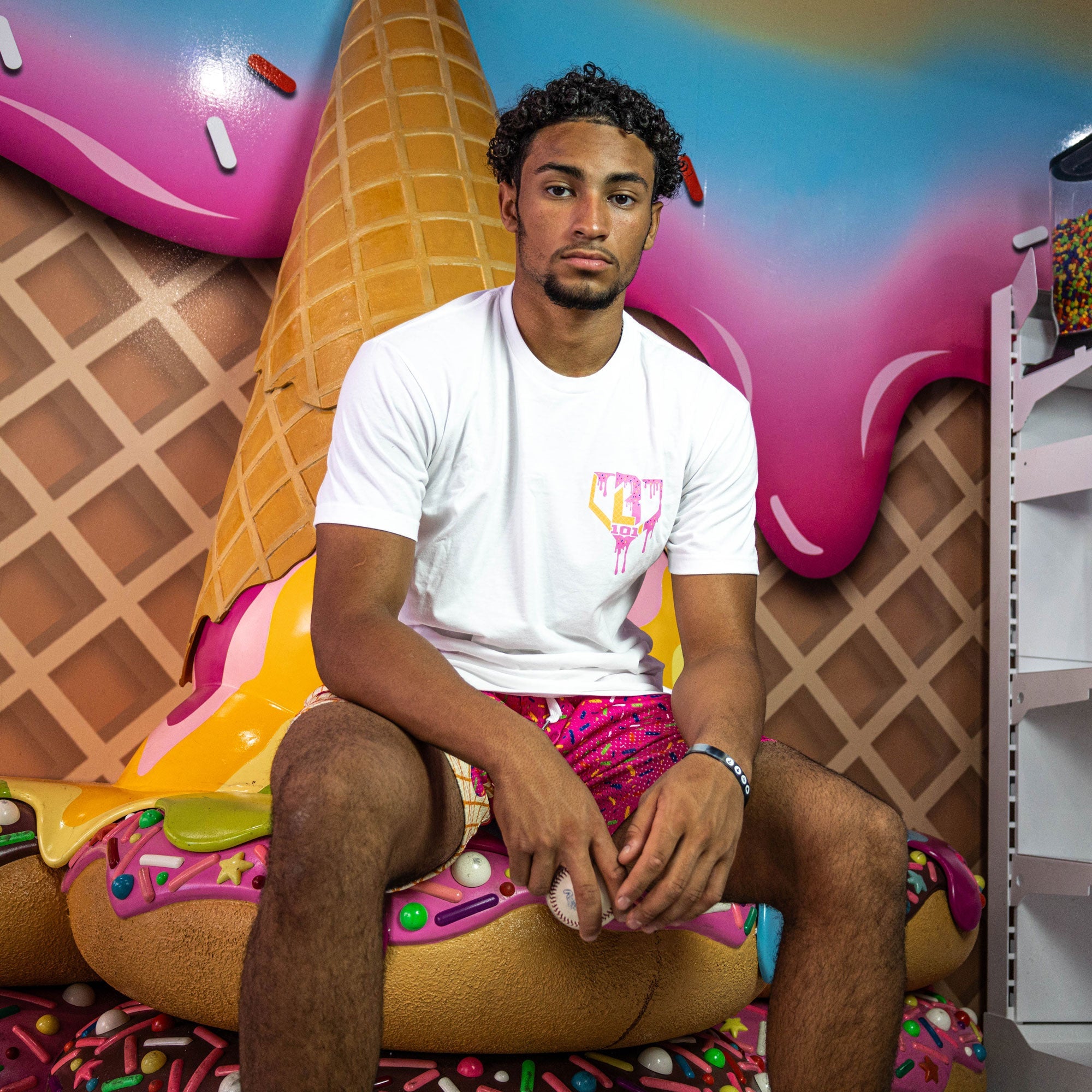 Ice Cream Tee - Strawberry