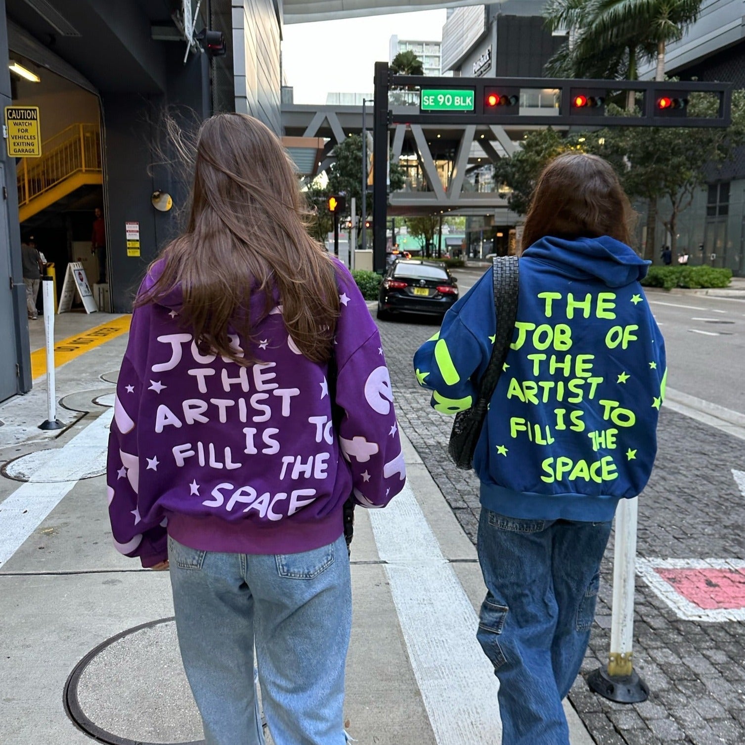 "The Space" Scattered Hoodie