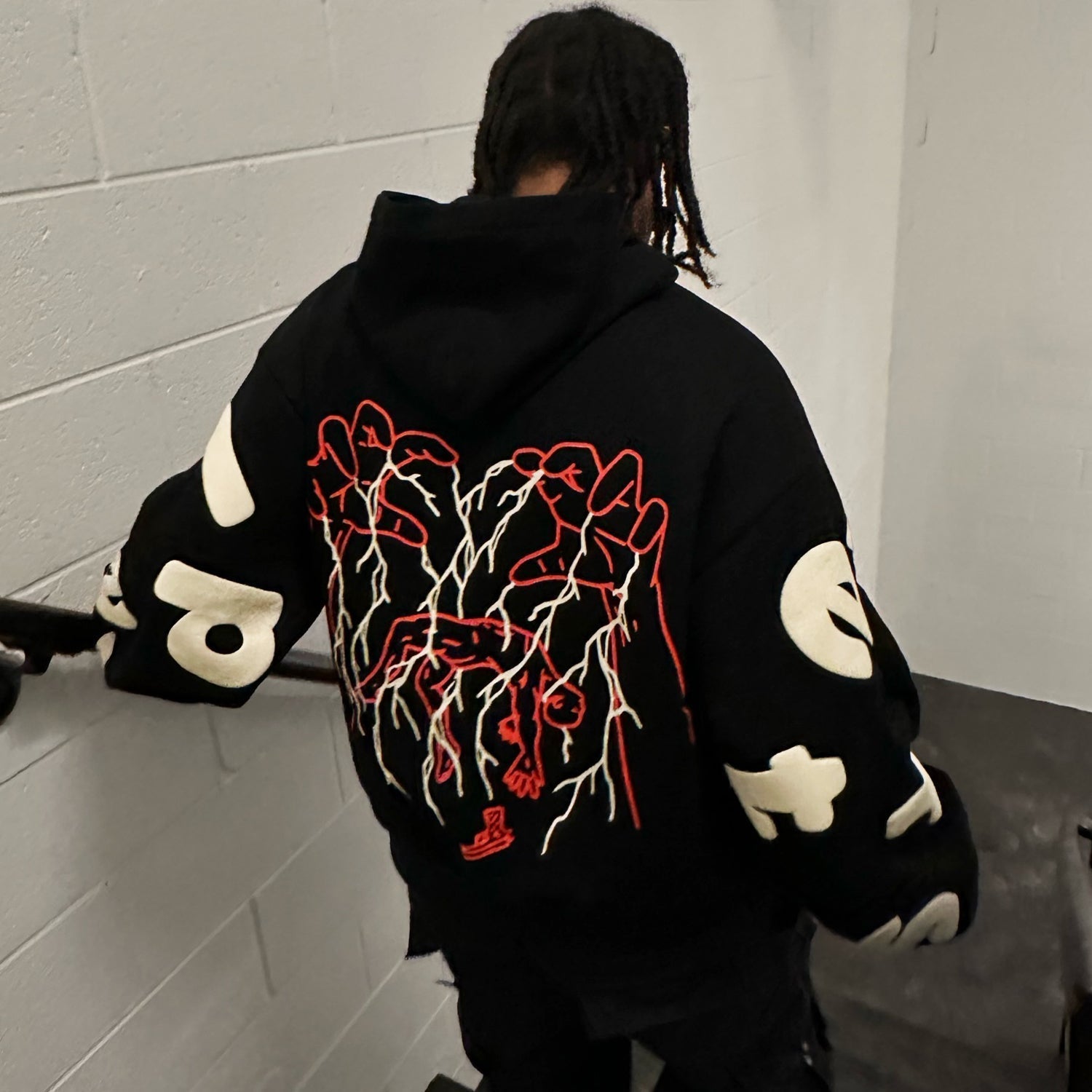 "The Wrath Of" Scattered Hoodie