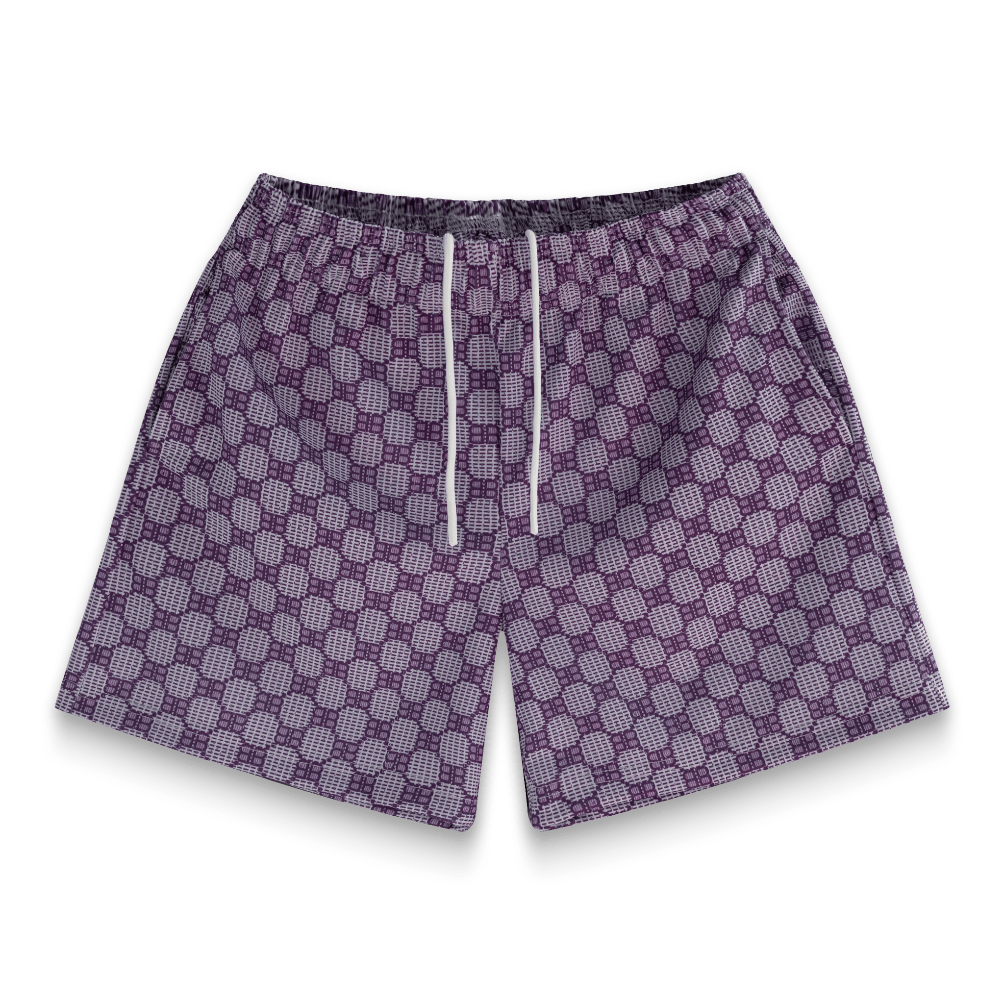 Violet Matrix Shorts - BYNXViolet Matrix Shorts