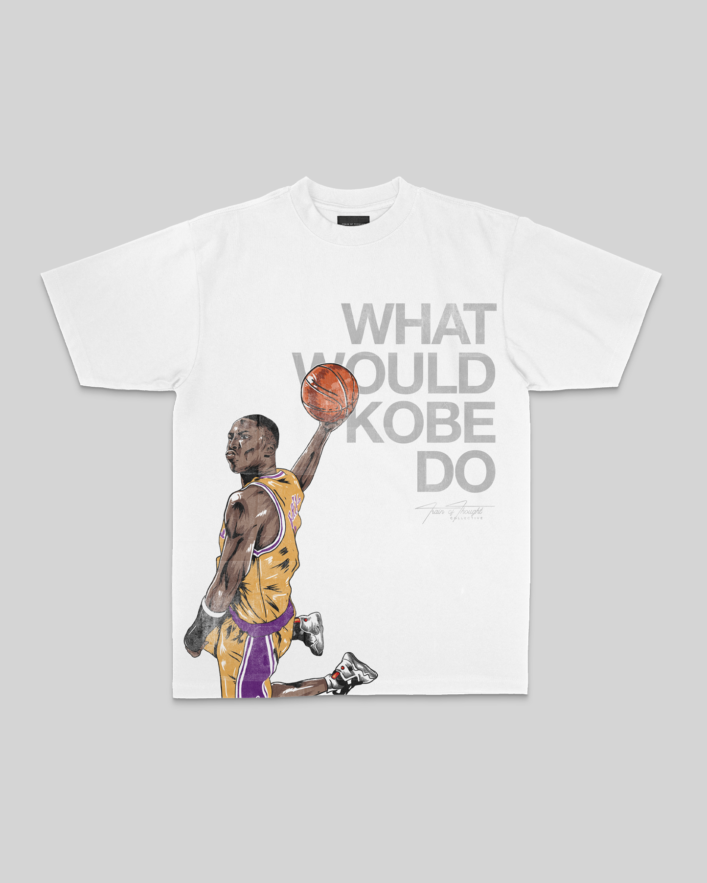 What Would Kobe Do White Tee