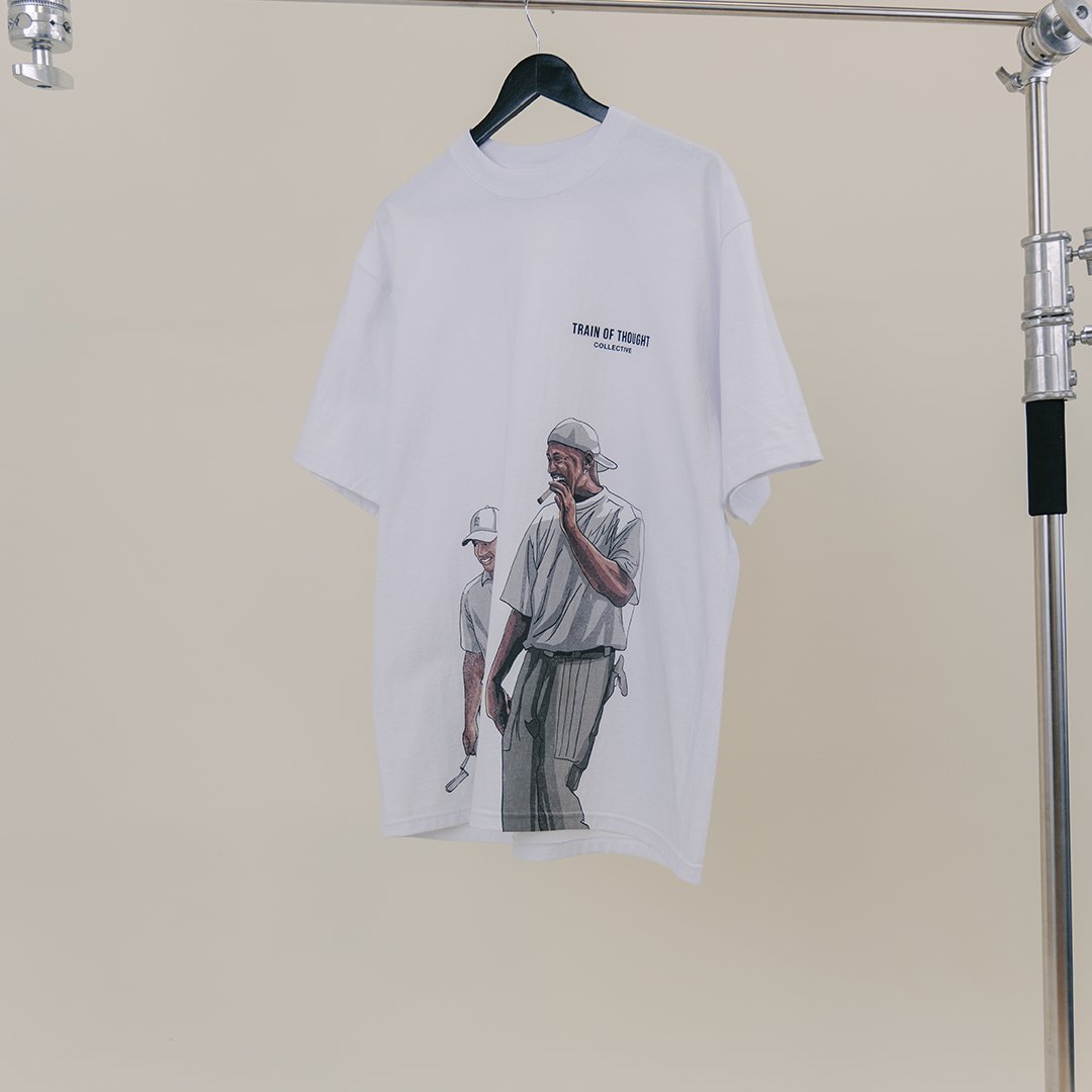 Winner's Circle White Tee