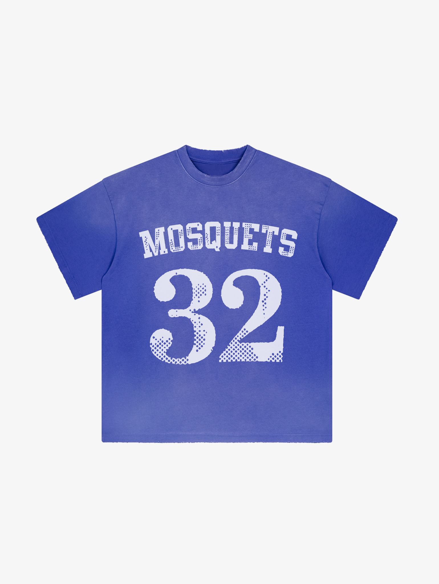 ROYAL BLUE SUNFADED T-SHIRT "32"