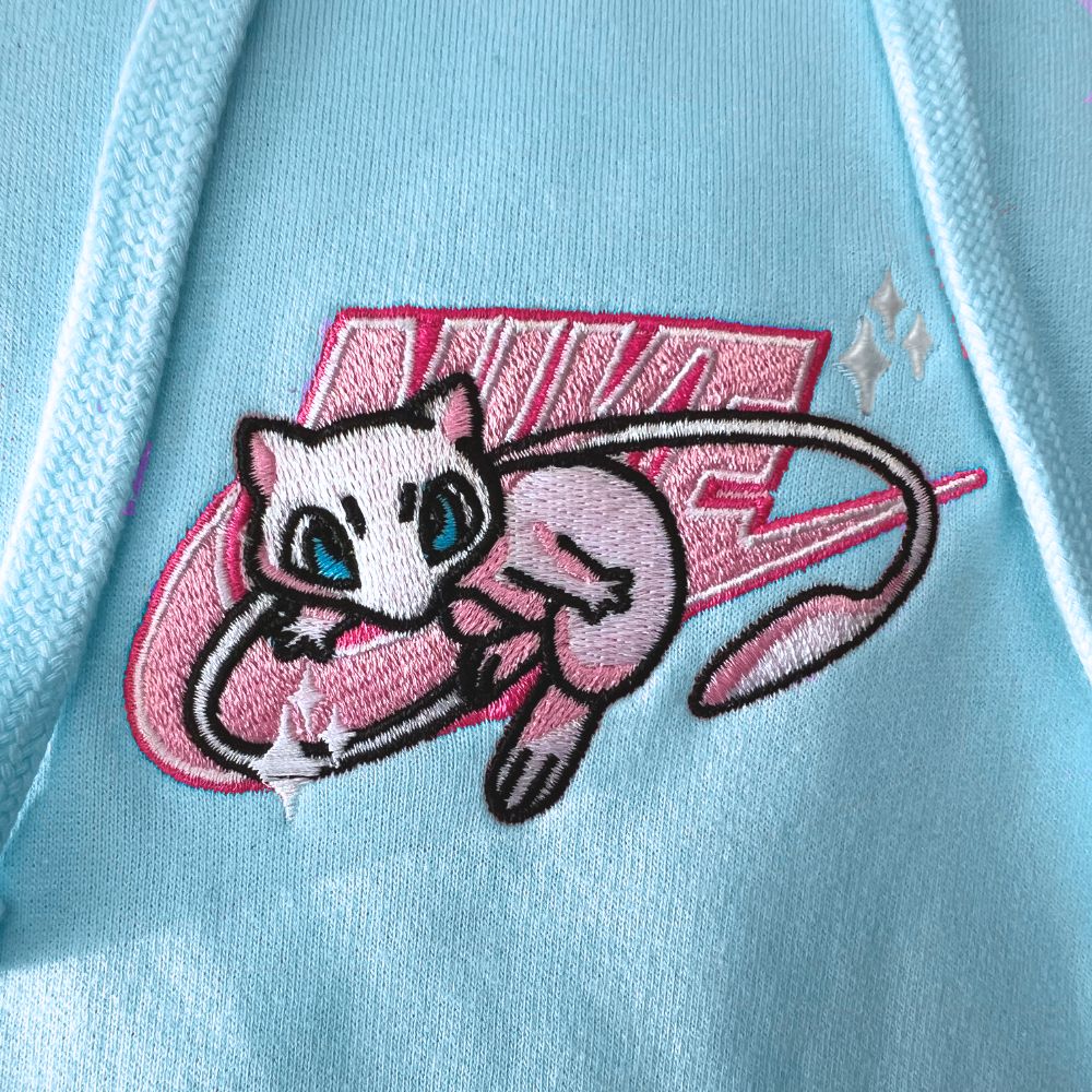 Mewtwo Embroidered Hoodie